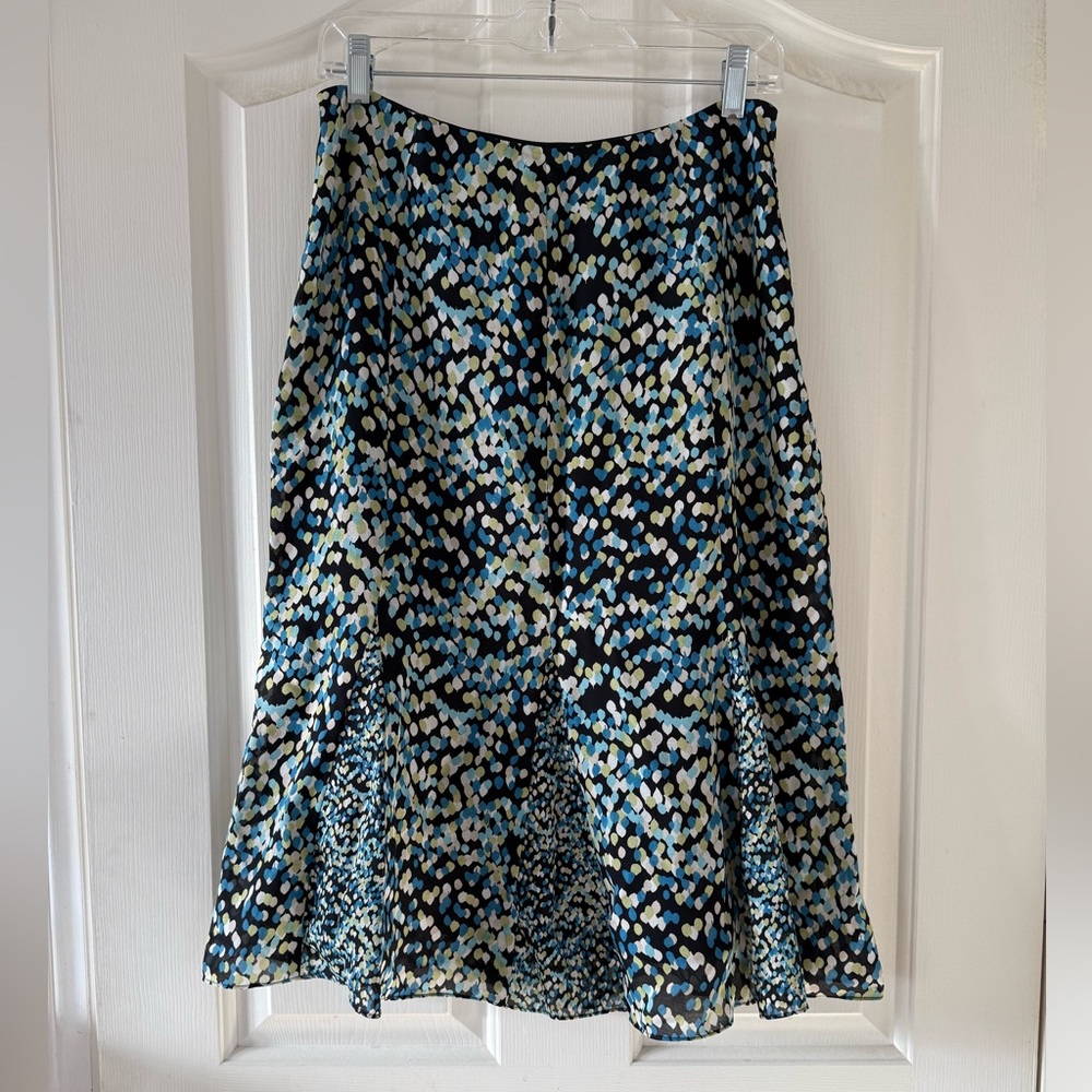 Charter Club 100% Silk Multicolor Skirt